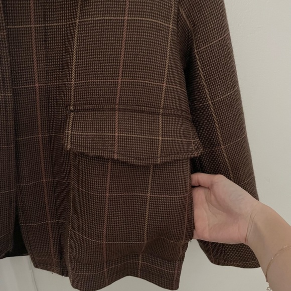 Vintage beautiful people plaid jacket - Picture 4 of 4